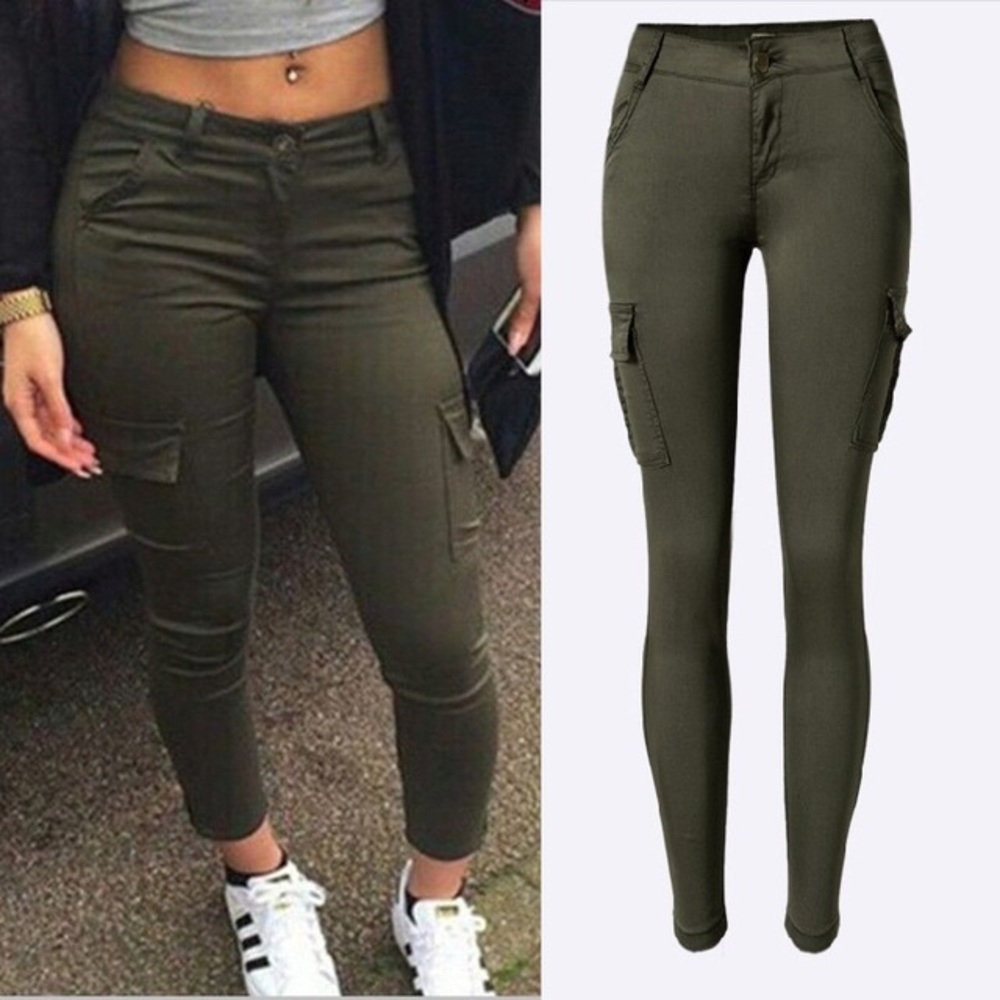 Green jeans